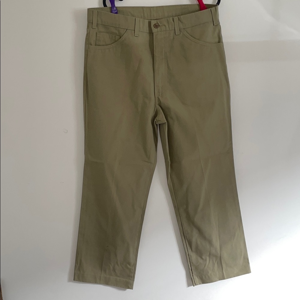 Levi's Tan Chino Pants Classic Style